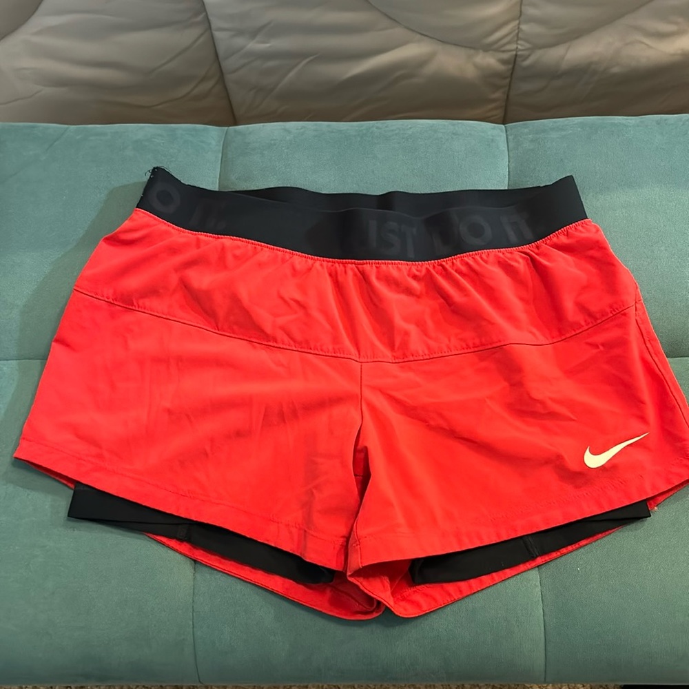Nike shorts with built in biker shorts